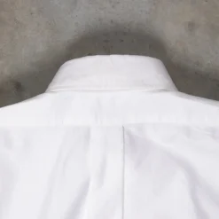 Orgueil OR-5081A Sea Island Oxford Button Down Shirt White