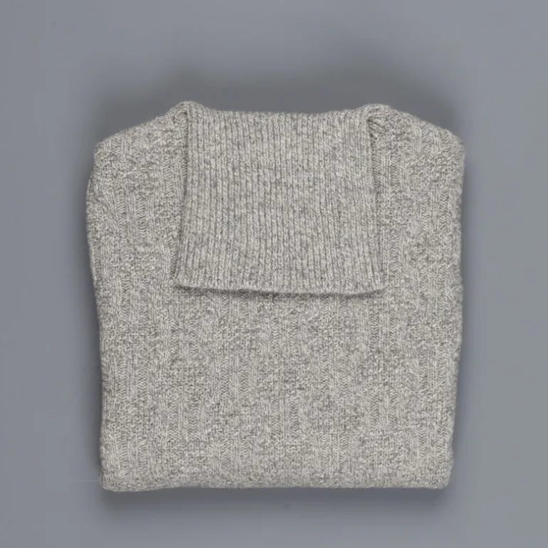 Orgueil turtle neck sweater or-4123 Grey