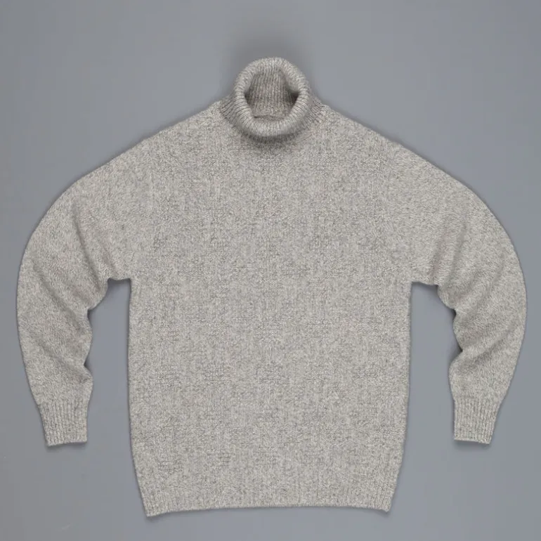 Orgueil turtle neck sweater or-4123 Grey