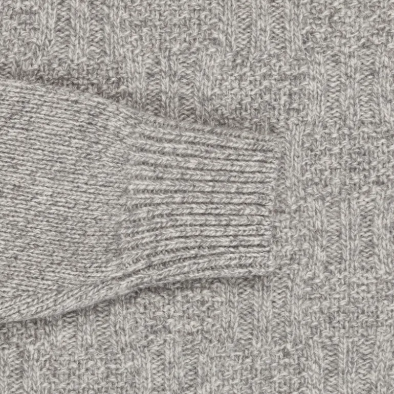 Orgueil turtle neck sweater or-4123 Grey