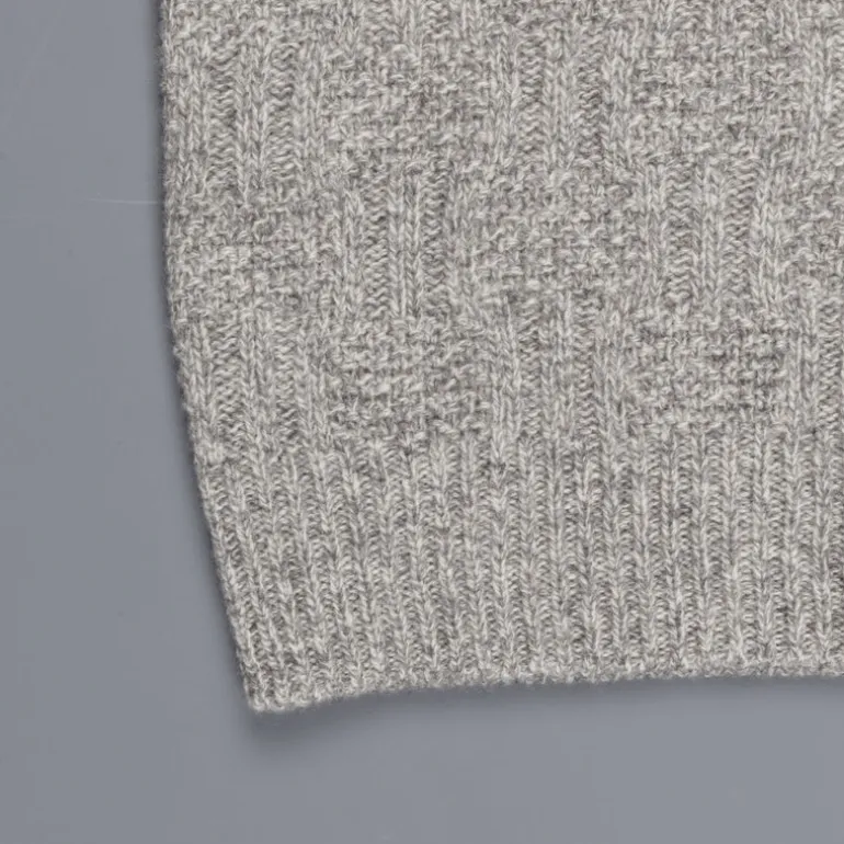 Orgueil turtle neck sweater or-4123 Grey