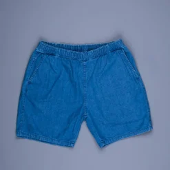 Remi Relief 8 Oz Denim Easy Shorts Used Blue