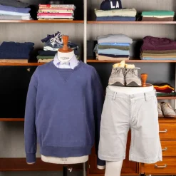 Remi Relief Corduroy Shorts Sulfur Dye Gray