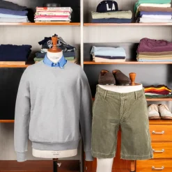 Remi Relief Corduroy Shorts Sulfur Dye Khaki