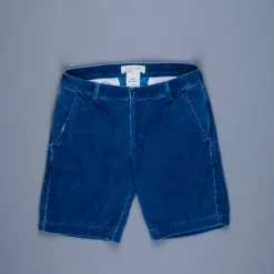 Remi Relief Corduroy Shorts Indigo