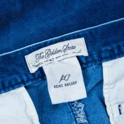 Remi Relief Corduroy Shorts Indigo