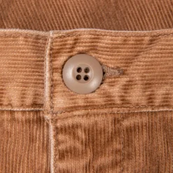 Remi Relief Corduroy Shorts Camel