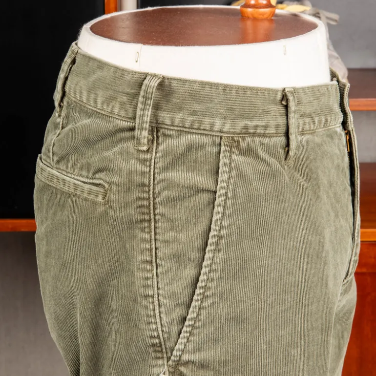 Remi Relief Corduroy Shorts Sulfur Dye Khaki