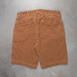 Remi Relief Corduroy Shorts Camel