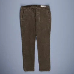 Remi Relief Corduroy stretch pants Khaki