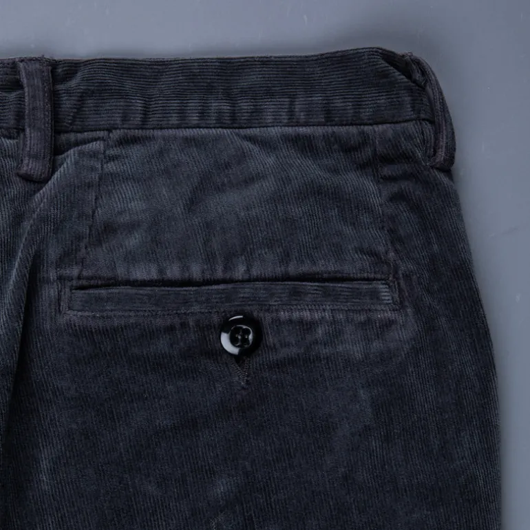 Remi Relief Corduroy stretch pants Gray