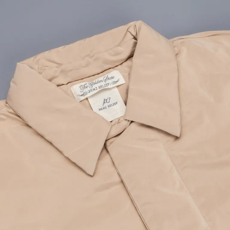 Remi Relief P & N Down Coat in Beige