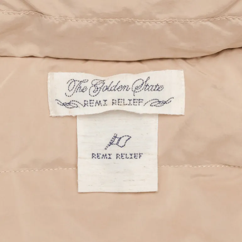 Remi Relief P & N Down Coat in Beige