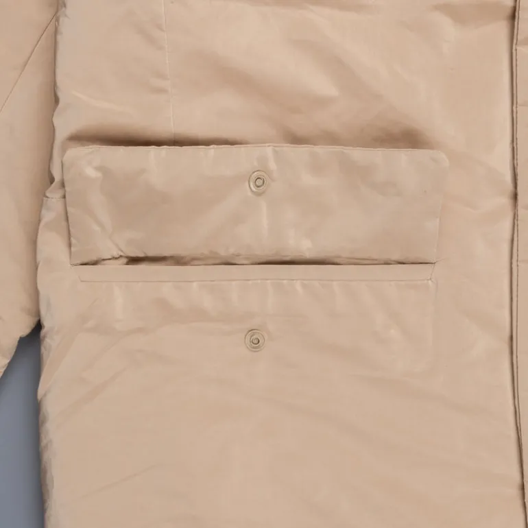 Remi Relief P & N Down Coat in Beige