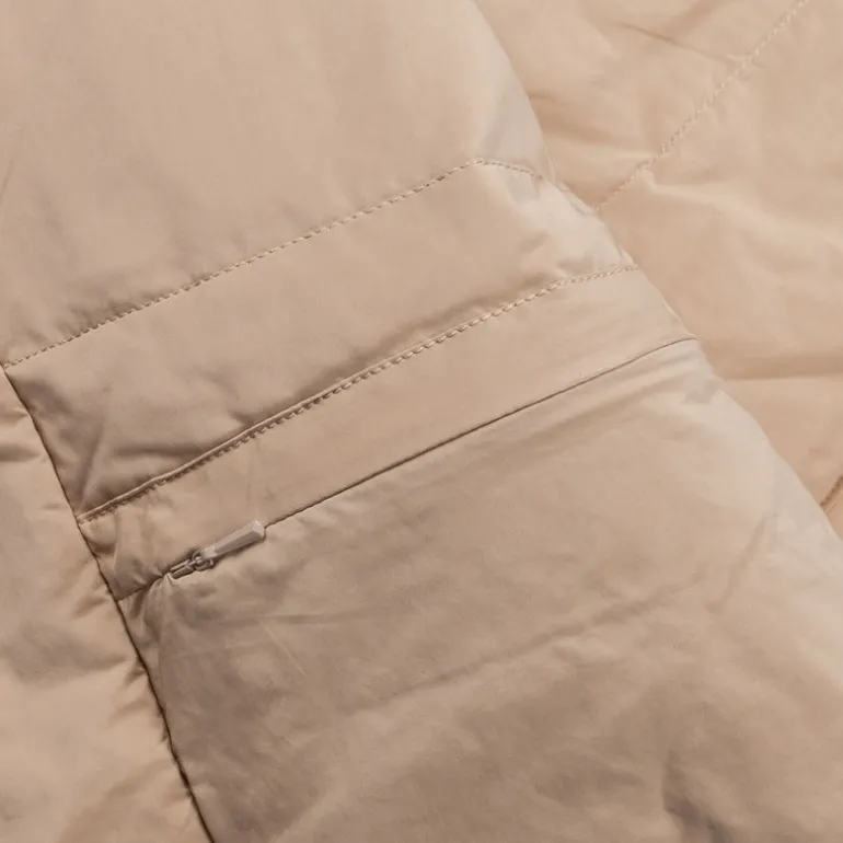 Remi Relief P & N Down Coat in Beige