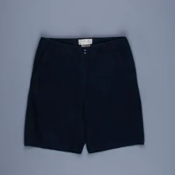 Remi Relief Side seamless vintage chino easy shorts Navy