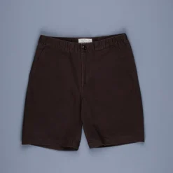 Remi Relief Side seamless vintage chino easy shorts Brown