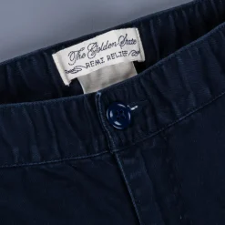 Remi Relief Side seamless vintage chino easy shorts Navy