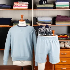 Remi Relief SP Finish Fleece Shorts Sax