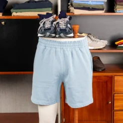 Remi Relief SP Finish Fleece Shorts Sax