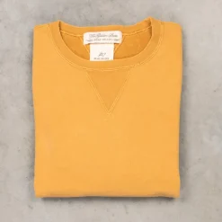 Remi Relief Special Finish Sweat Crew Neck Golden Brown