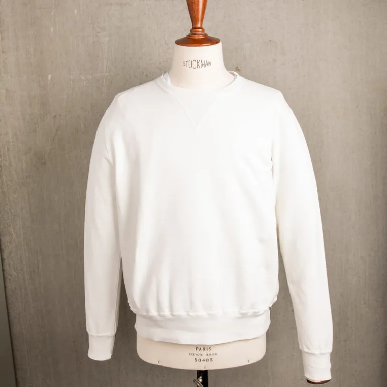 Remi Relief Special Finish Sweat Crew Neck Off-White