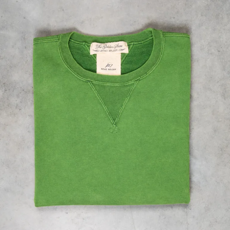 Remi Relief Special Finish Crew Neck Green
