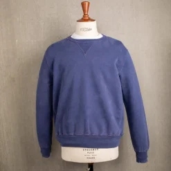 Remi Relief Special Finish Crew Neck Navy Blue