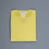 Remi Relief Special Finish Fleece Crew neck sweater yellow