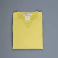 Remi Relief Special Finish Fleece Crew neck sweater yellow