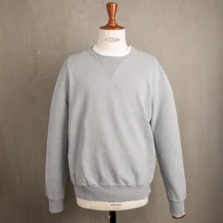 Remi Relief Special Finish Sweat Crew Neck Heather Grey