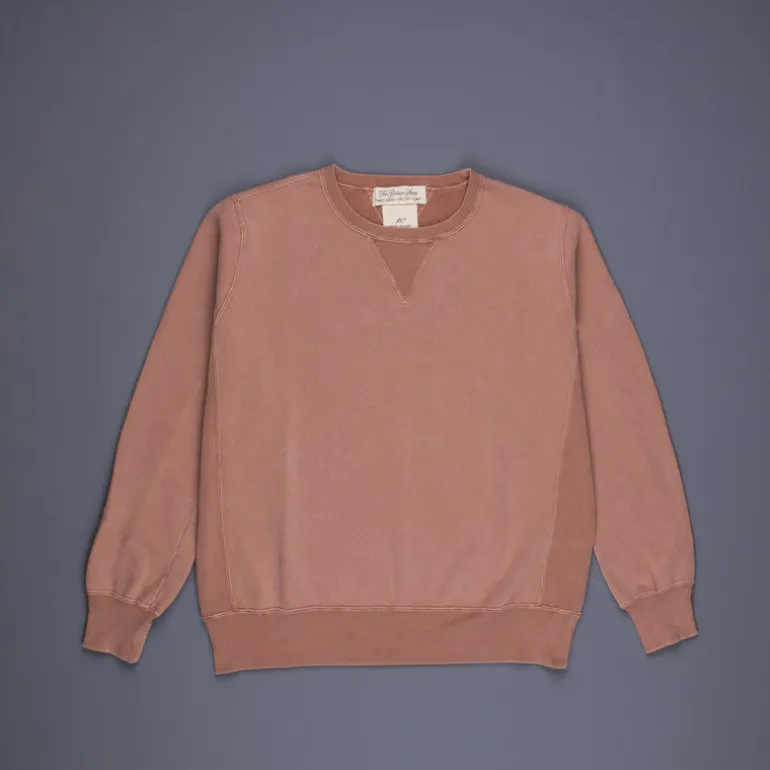 Remi Relief Special Finish Crew Neck Sweatshirt Salmon