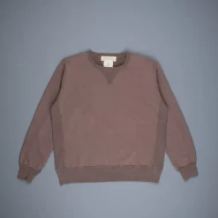 Remi Relief Special Finish Fleece Crew neck sweater Brown