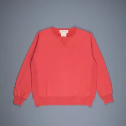 Remi Relief Special Finish Fleece Crew neck sweater Bright Red