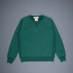 Remi Relief Special Finish Fleece Crew neck sweater Exclusive! Green