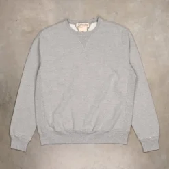 Remi Relief Special Finish Sweat Crew Neck Heather Grey
