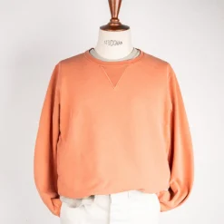 Remi Relief Special Finish Sweat Crew Neck Faded Orange