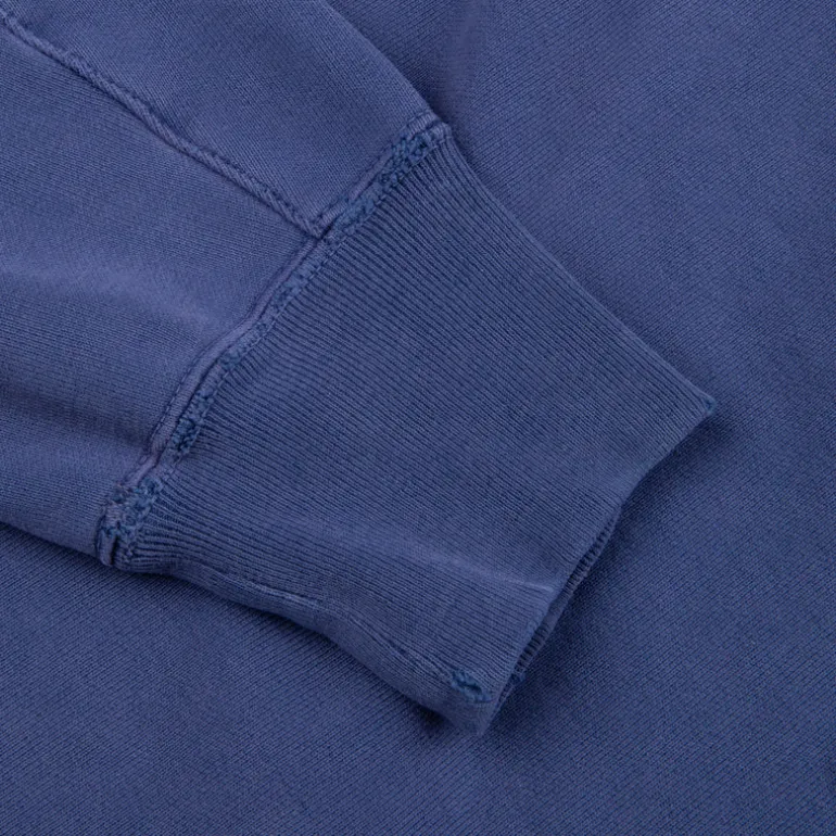 Remi Relief Special Finish Fleece Crewneck Purple Navy