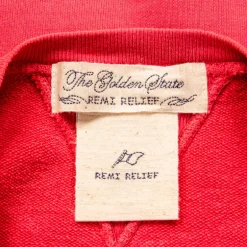 Remi Relief Special Finish Crew Neck B. Red