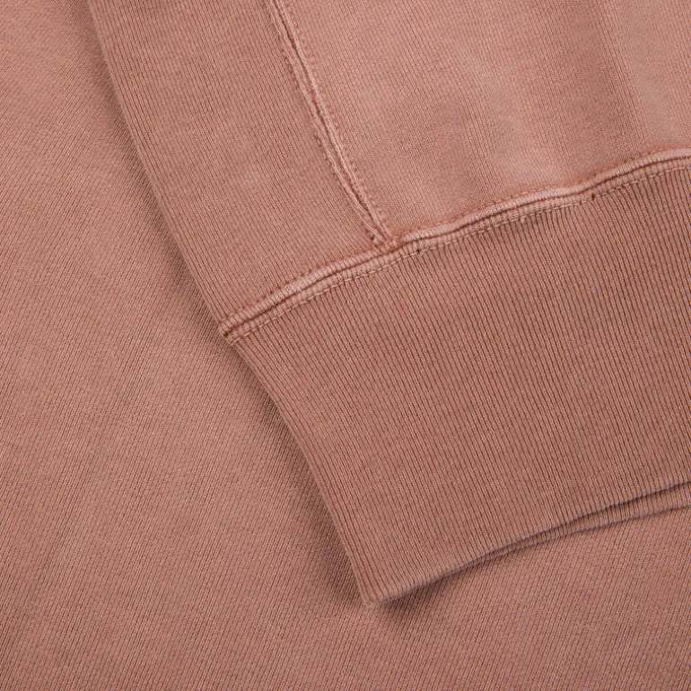 Remi Relief Special Finish Crew Neck Sweatshirt Salmon