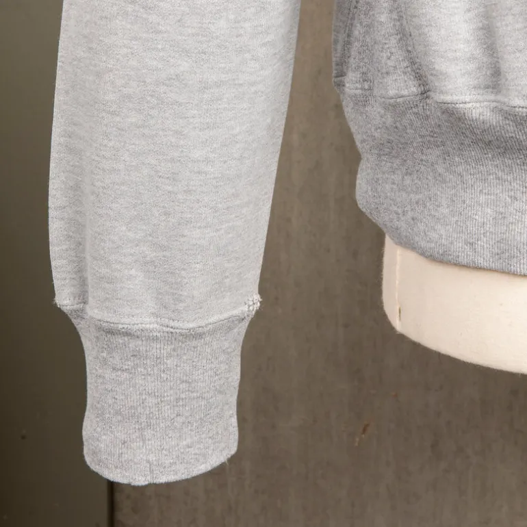 Remi Relief Special Finish Sweat Crew Neck Heather Grey