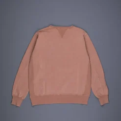 Remi Relief Special Finish Crew Neck Sweatshirt Salmon