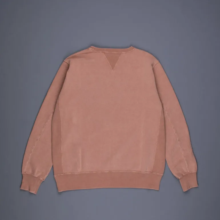 Remi Relief Special Finish Crew Neck Sweatshirt Salmon