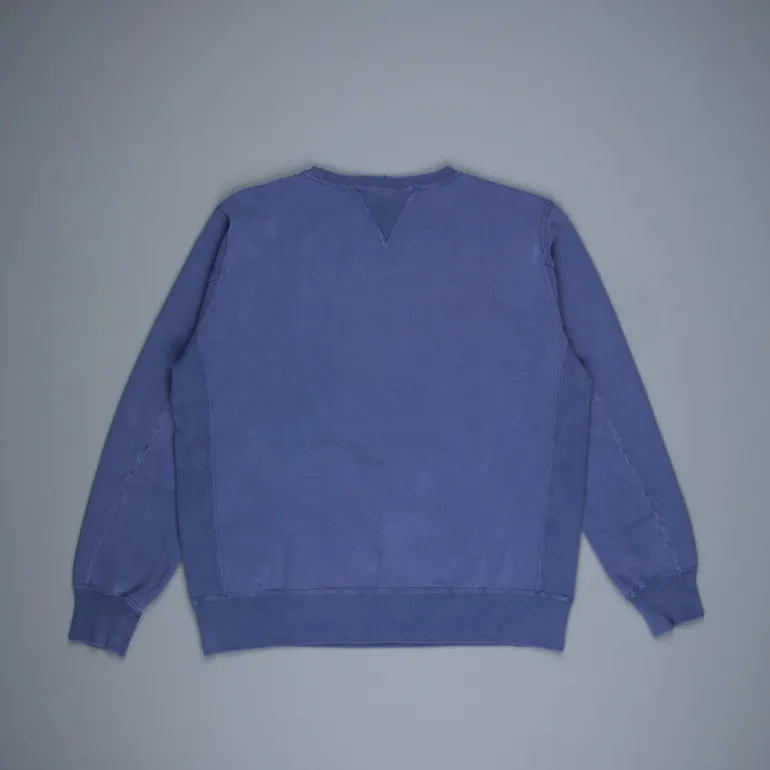 Remi Relief Special Finish Fleece Crewneck Purple Navy