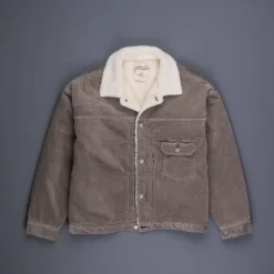 Remi Relief 11-Wale Corduroy 1st Jacket Boa Collar