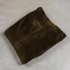 Rota Pantaloni High Rise Regular Fit 8-Wale Corduroy Verde Irlandese