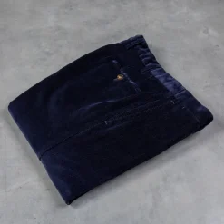 Rota Sport Medium Rise Slim Fit Corduroy Blu Notte