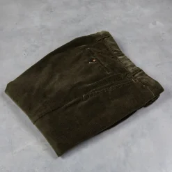 Rota Sport Medium Rise Slim Fit Corduroy Oliva Scuro