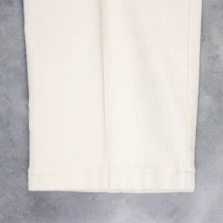 Rota Sport Medium Rise Slim Fit Corduroy Bianco Garza