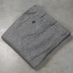 Rota Wool Prince of Wales Check High Rise Pants